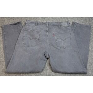 Levis 541 Jeans Mens 40x32 Gray‎ Denim Red Tab Americana Athletic Fit Stretch
